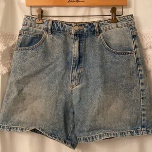 Zara Mom Jean Shorts